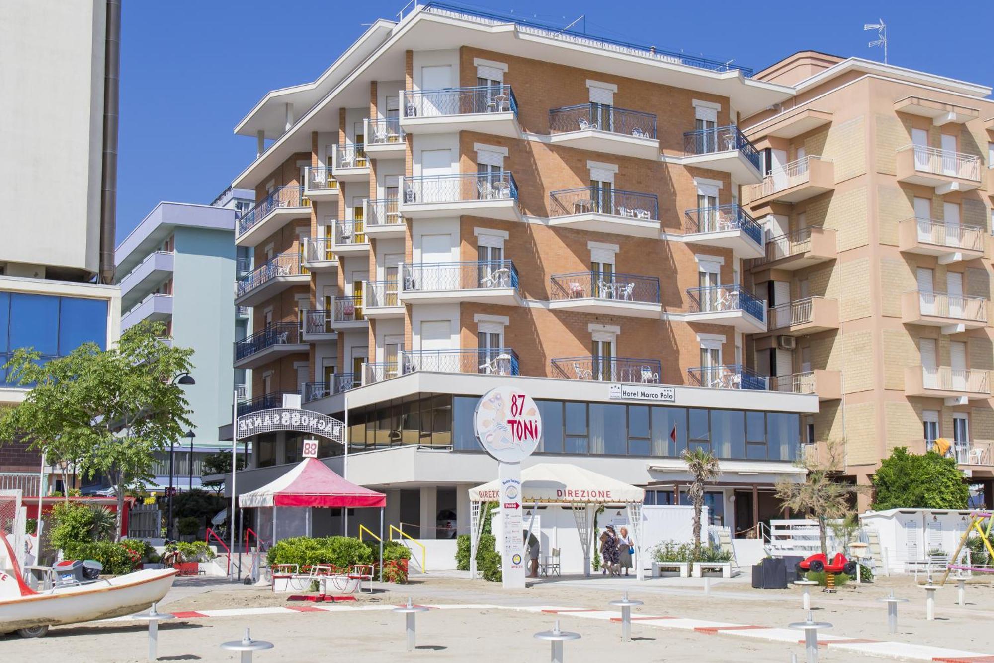 Hotel Marco Polo Bellaria-Igea Marina Exterior foto